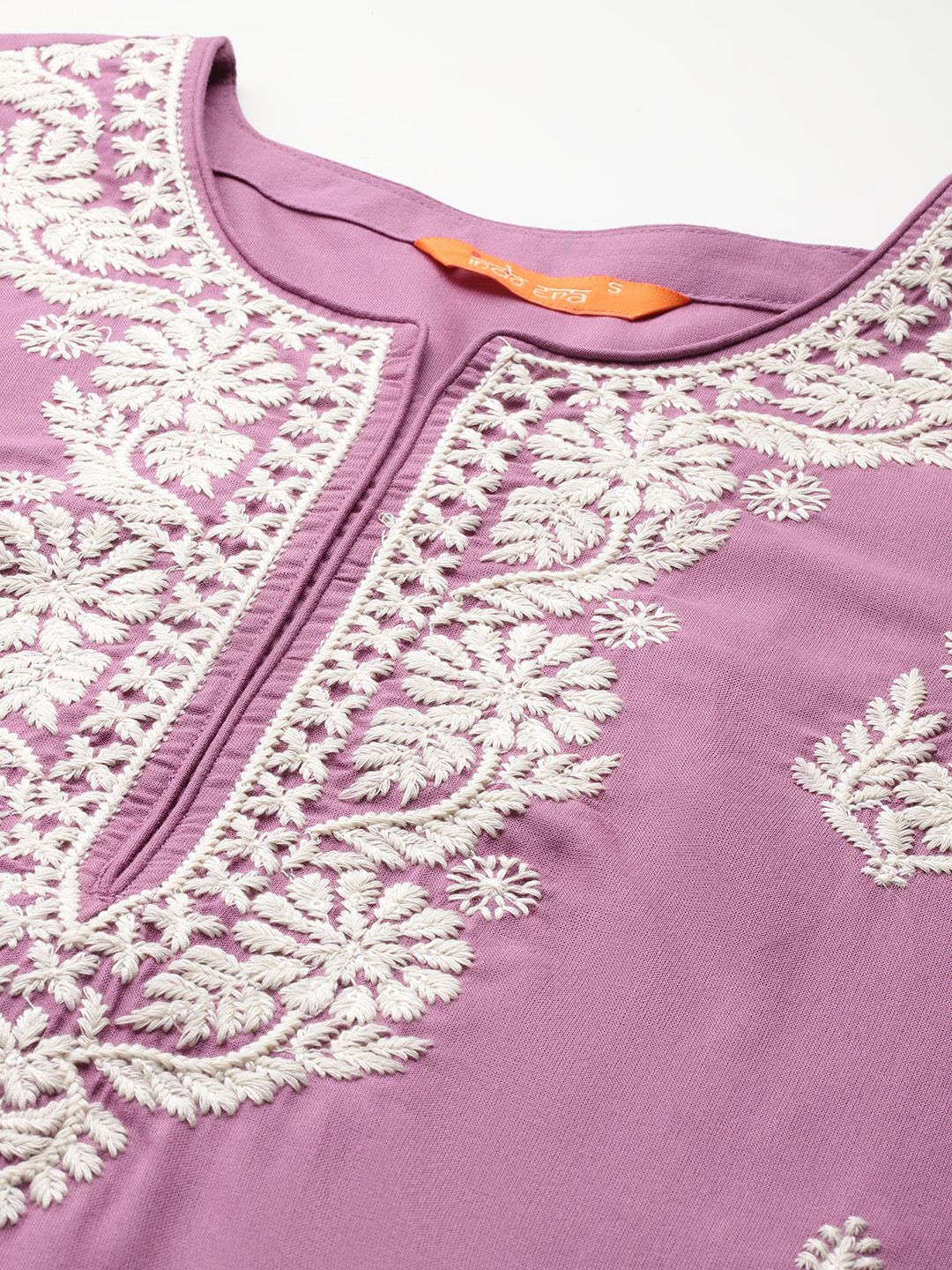 Indo Era Ethnic Motifs Embroidered Thread Work Kurta