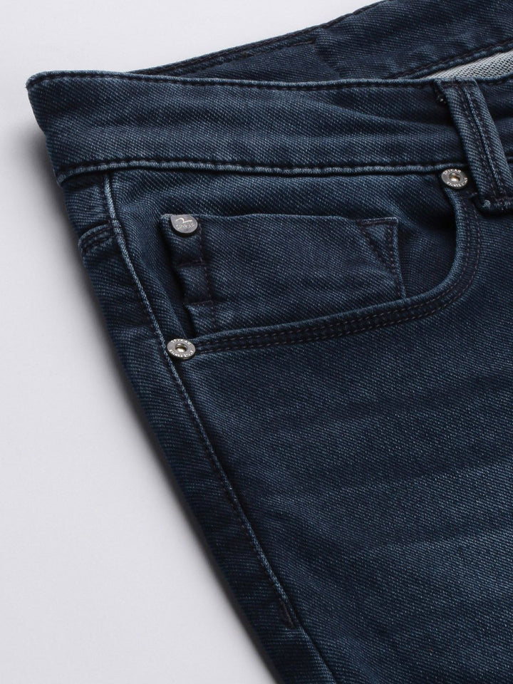 SPYKAR Men Skinny Fit Low-Rise Heavy Fade Stretchable Jeans