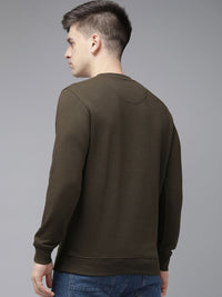 SPYKAR Brand Logo Printed Pullover Sweatshirt