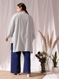 CURVY STREET Plus Size Comfort Casual Shirt