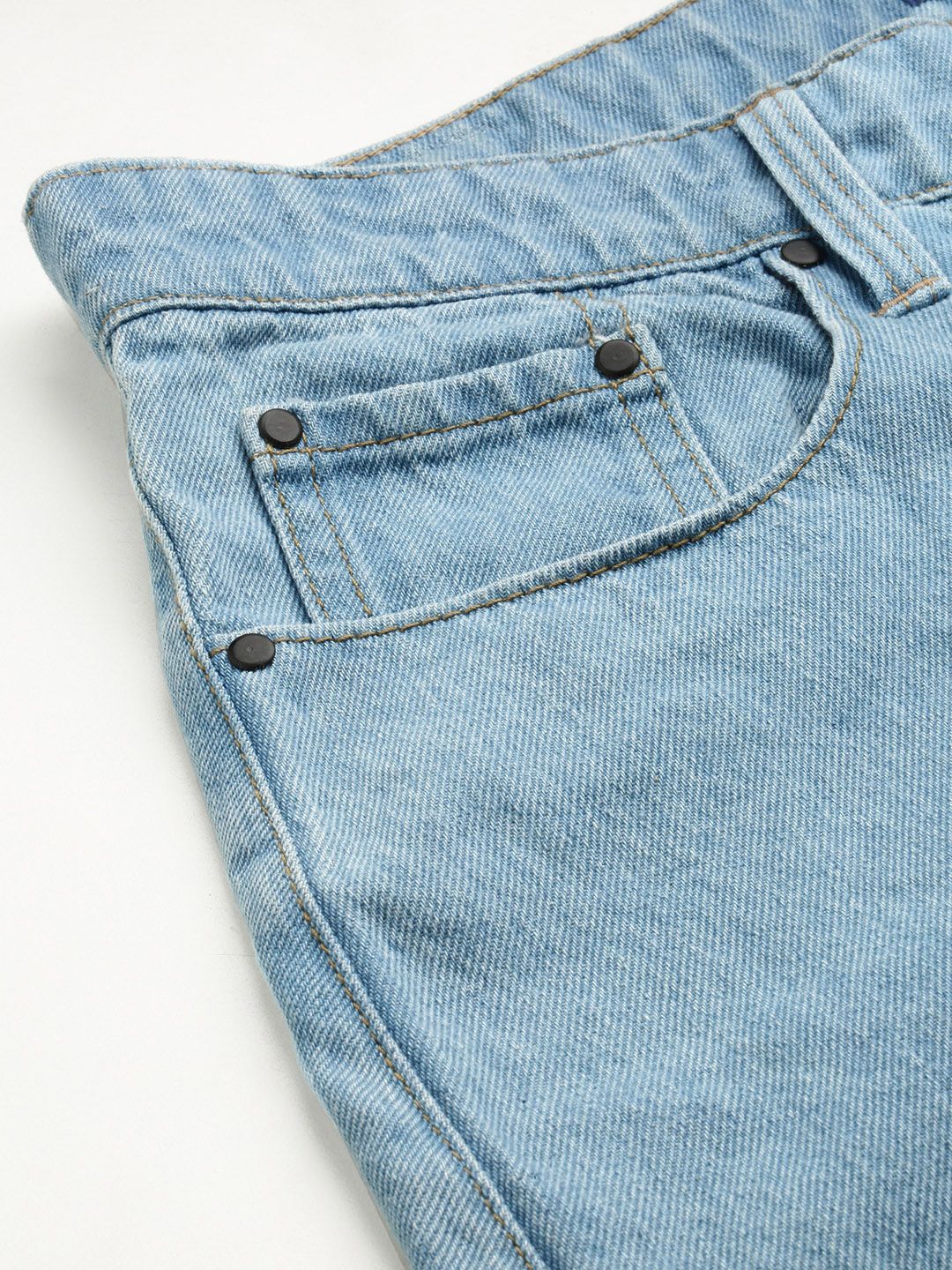 Bene Kleed Men Mid rise Loose Fit Cropped Jeans