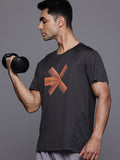 HRX by Hrithik Roshan Men Brand Logo Printed Training T-shirt