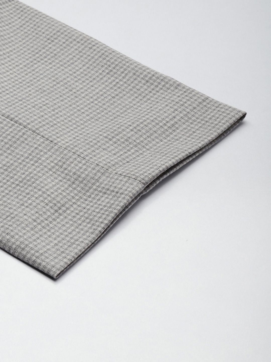 Park Avenue Men Checked Neo Fit Formal Trousers