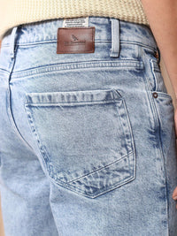 Mr Bowerbird Men Cropped Tapered Fit Heavy Fade Stretchable Jeans