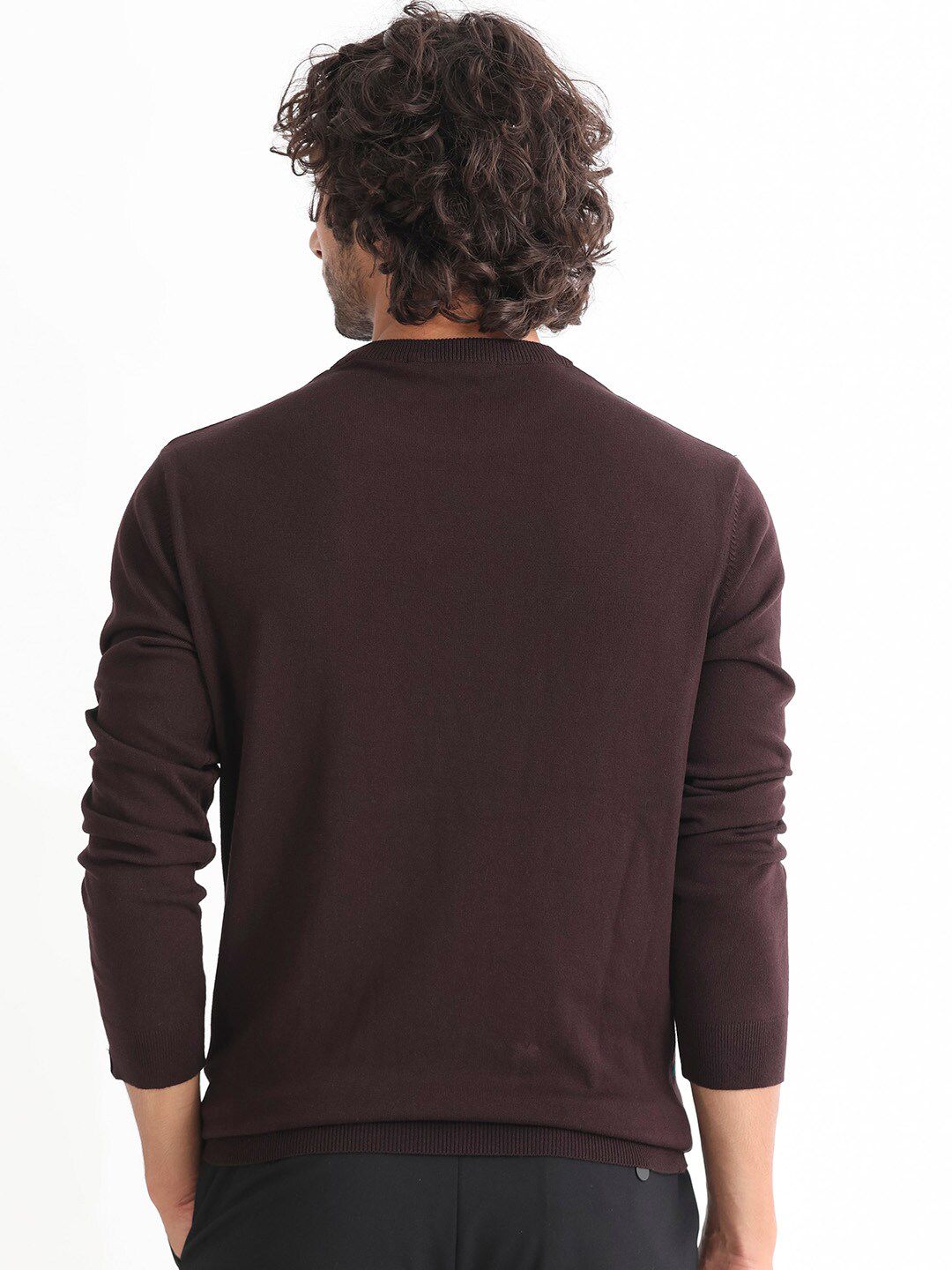 RARE RABBIT Geometric Printed Pullover Sweaters