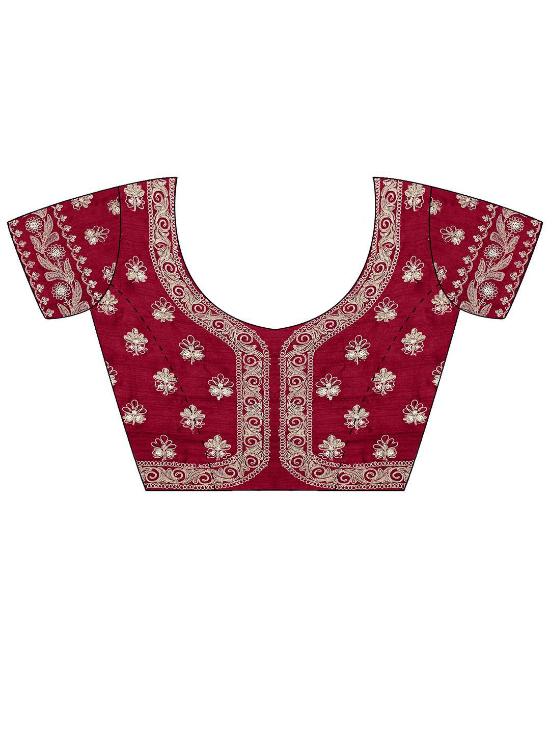 Saree mall Embellished Sequinned Net Sarees