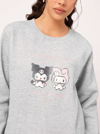 DressBerry Cozy Comfort Graphic Sweatshirt