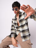 VASTRADO Men Classic Slim Fit Checked Casual Shirt