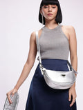 DressBerry Textured Structured Sling Bag