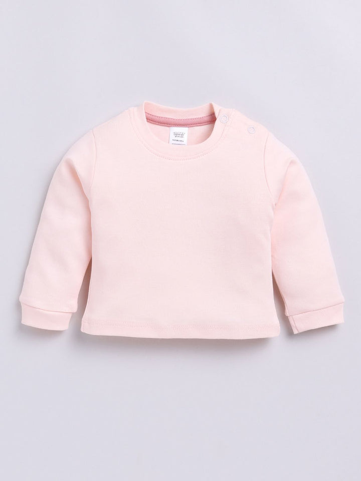 Moms Love Infants Boys Pure Cotton Applique Detail Dungaree With T-Shirt