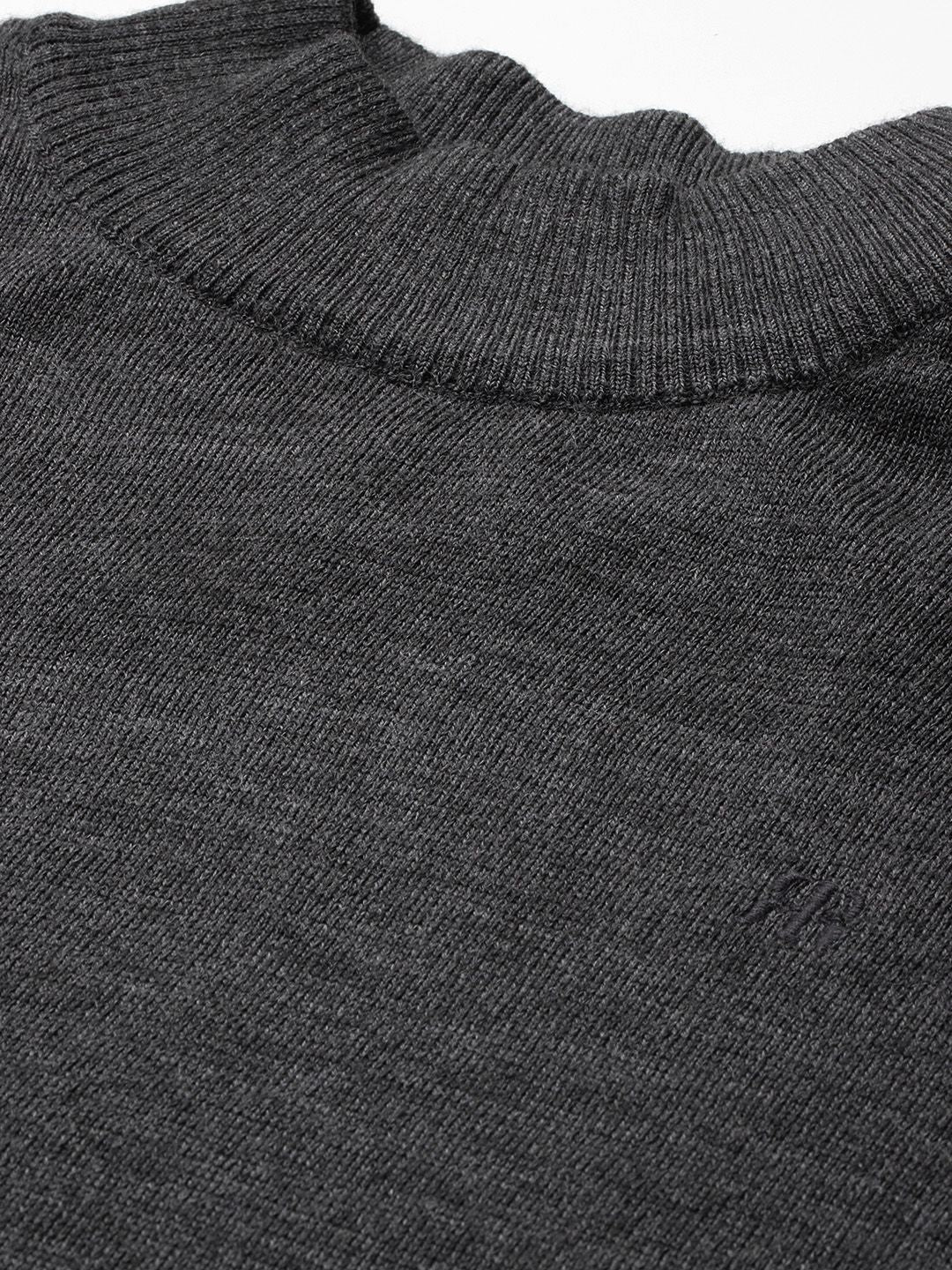 Raymond High Crew Neck Pullover Sweaters