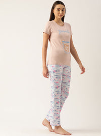 Monte Carlo Women Printed Night suit