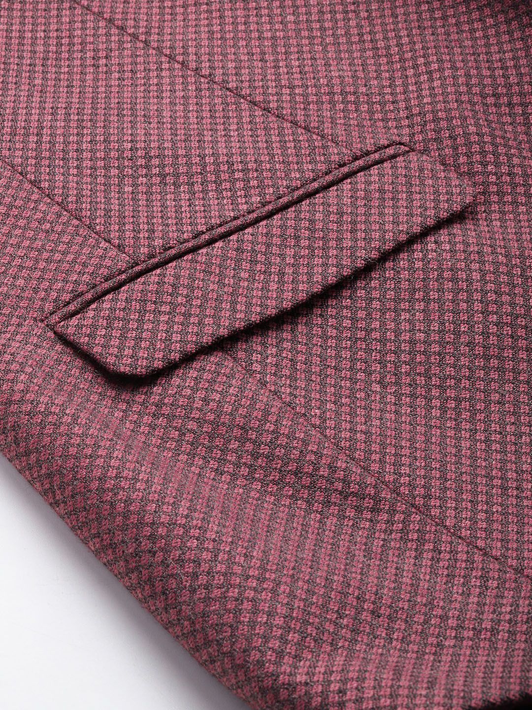 Raymond Men Self Design Single Breasted Formal Blazer