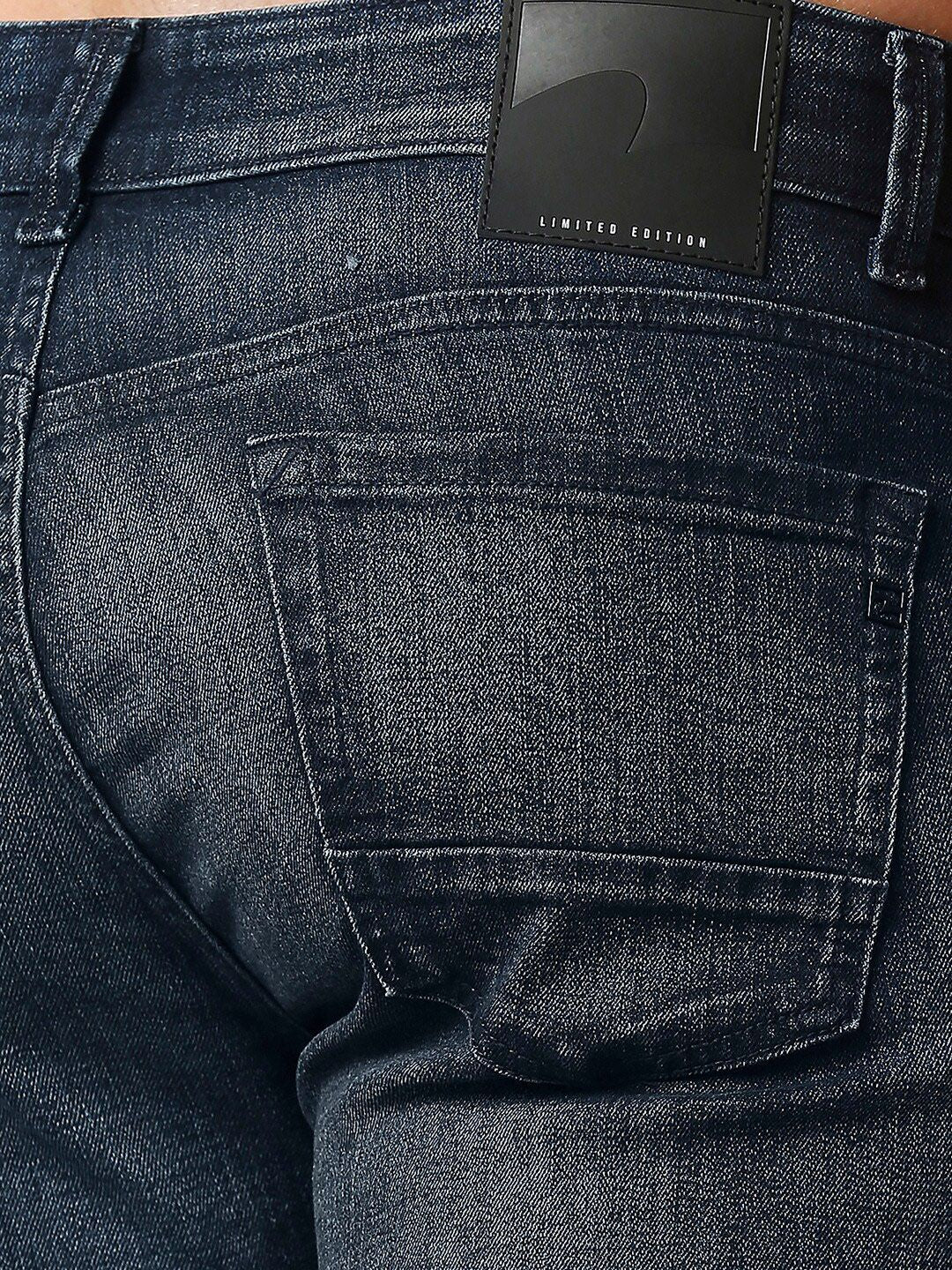 SPYKAR Men Cotton Slim Fit Low-Rise Light Fade Stretchable Jeans