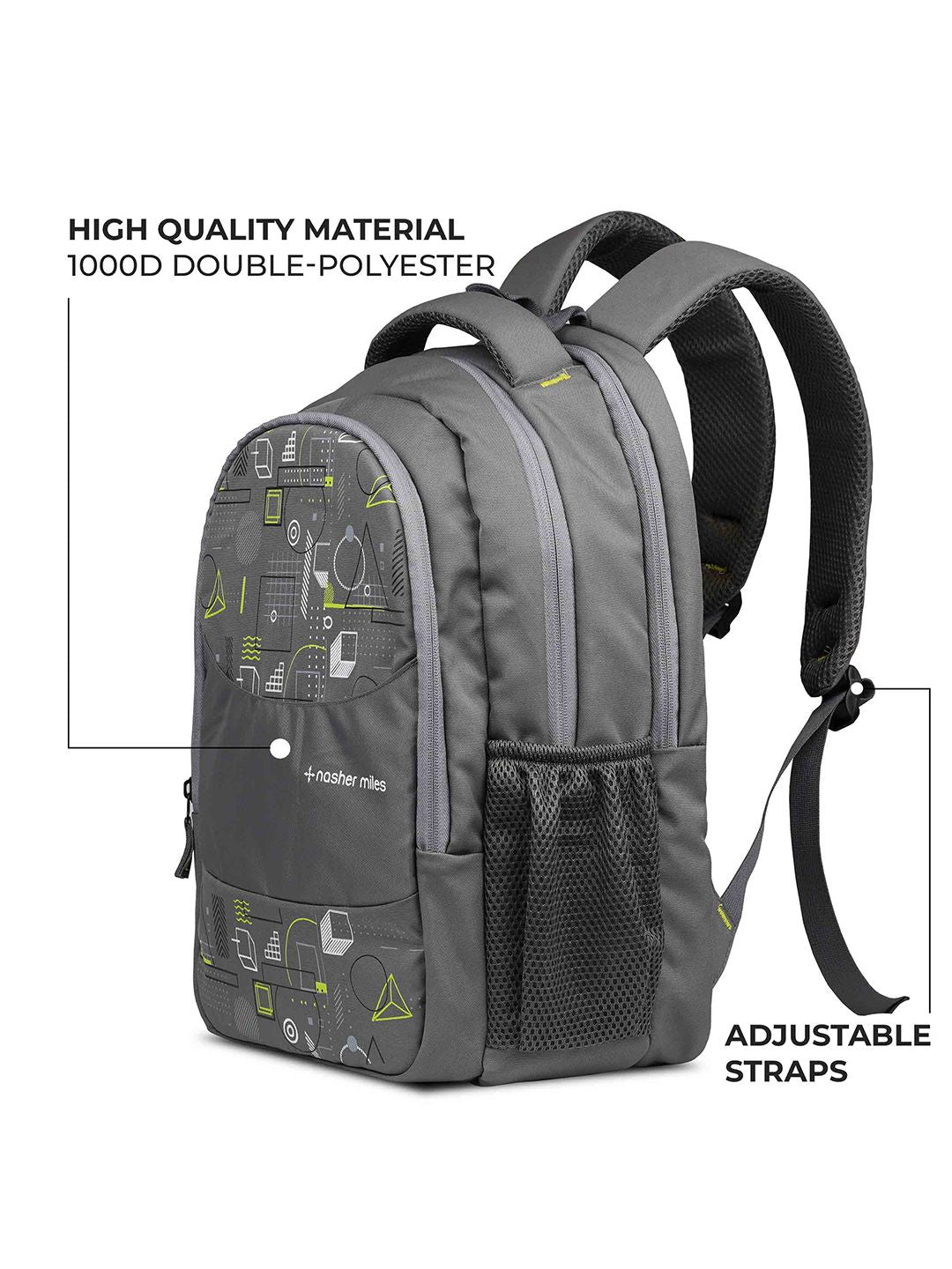 Nasher Miles Unisex Graphic Backpack
