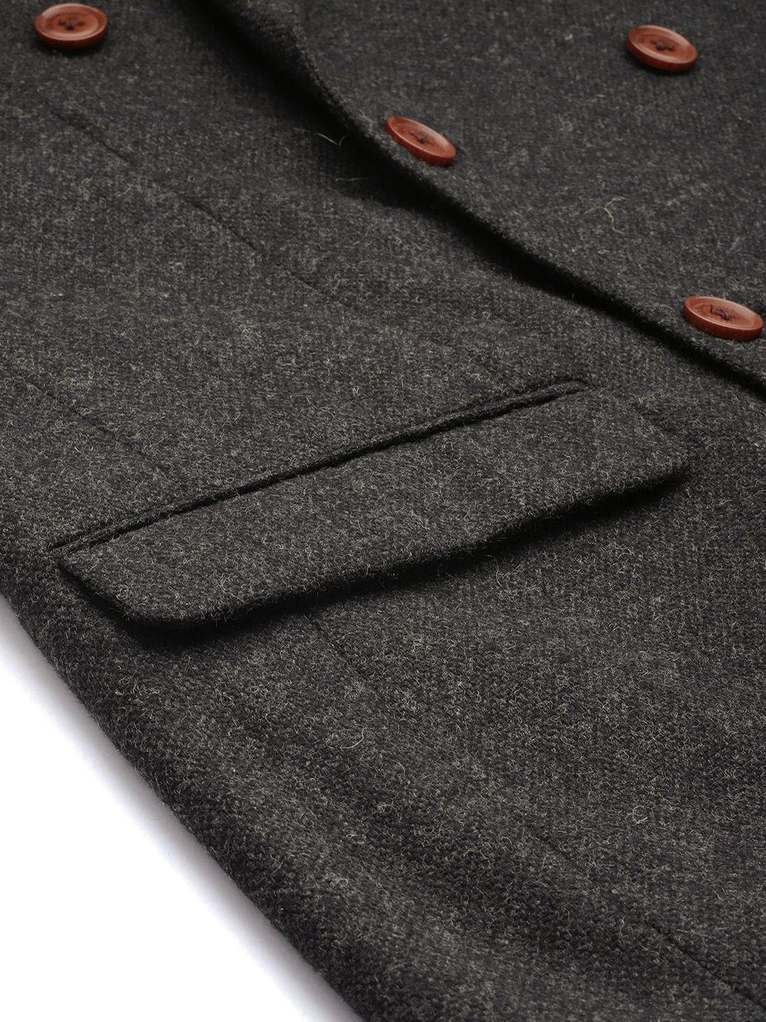 Encik Bowerbird memuncak Lapel Double Breasted Dises Fit Casual Blazer