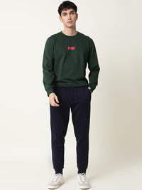 RARE RABBIT Men Velveto Sweatshirt