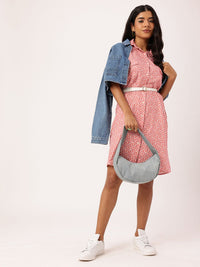 DressBerry Blooming Chic Shirt Style Dress