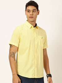 Thomas Scott Standard Slim Fit Checked Pure Cotton Casual Shirt