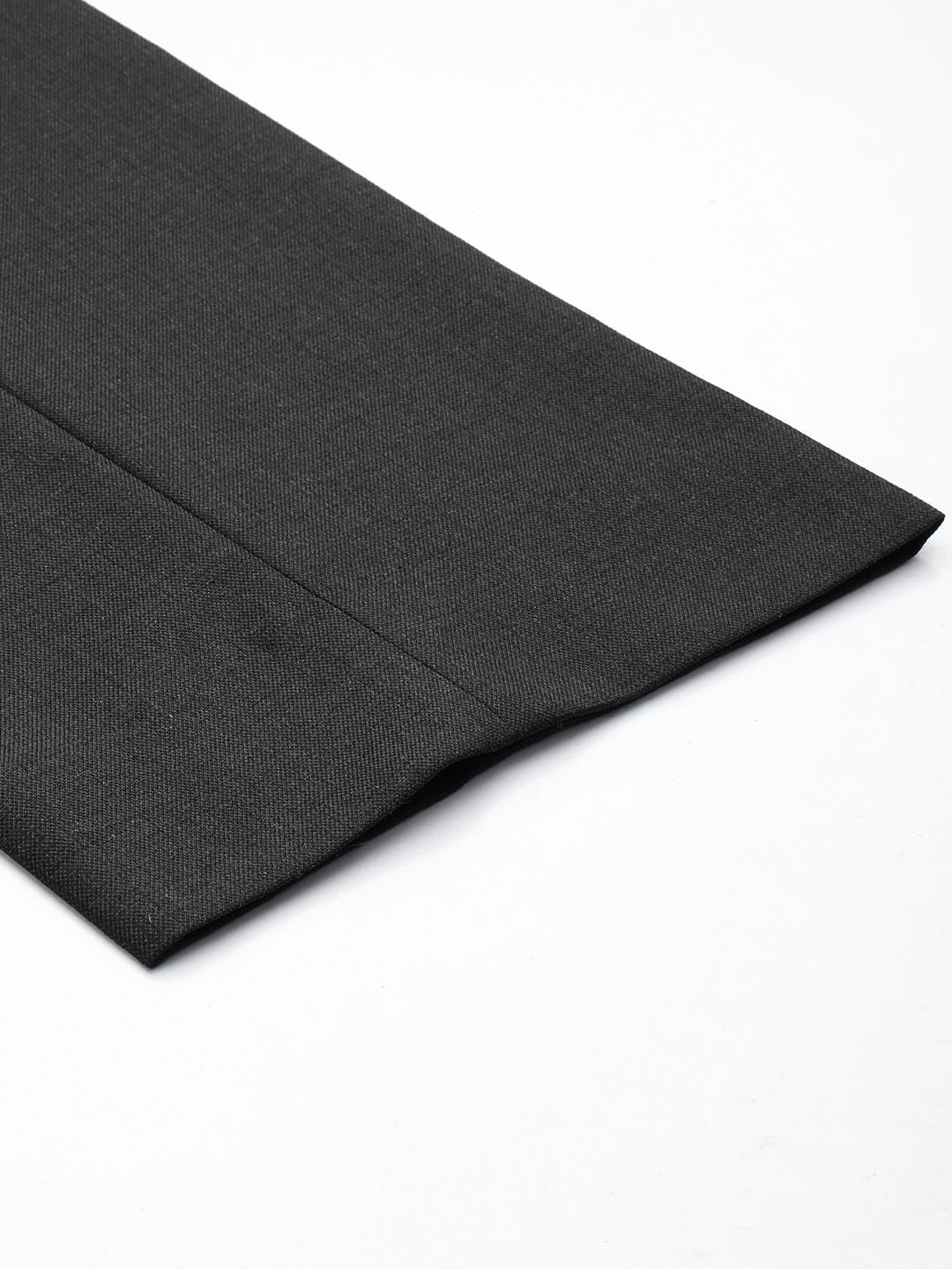 Park Avenue Men Checked Slim Fit Formal Trousers