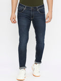 SPYKAR Men Super Skinny Fit Light Fade Clean Look Low-Rise Stretchable Cotton Jeans