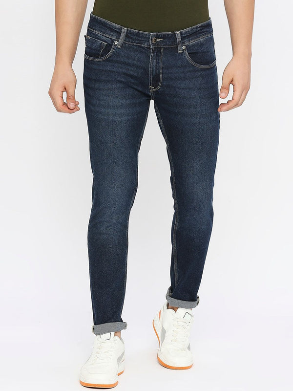SPYKAR Men Super Skinny Fit Light Fade Clean Look Low-Rise Stretchable Cotton Jeans