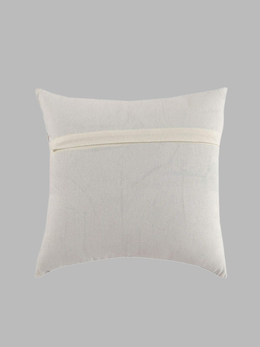 STITCHNEST Yellow & Sea Green Set of 5 Ethnic Motifs Square Cushion Covers