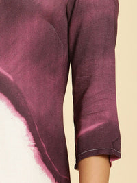 W  Tie & Dye Maxi Dress