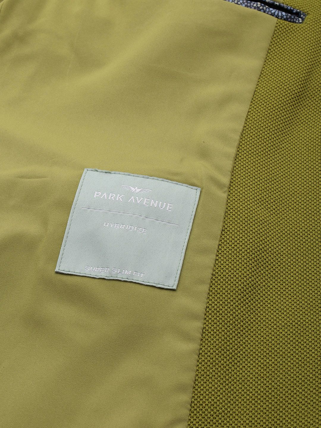 Park Avenue Self Design Single-Breasted Super Slim Fit Casual Blazer