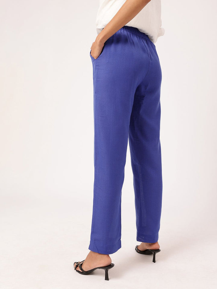 Women Holiday Chic Celebrate In Style Regular Trousers