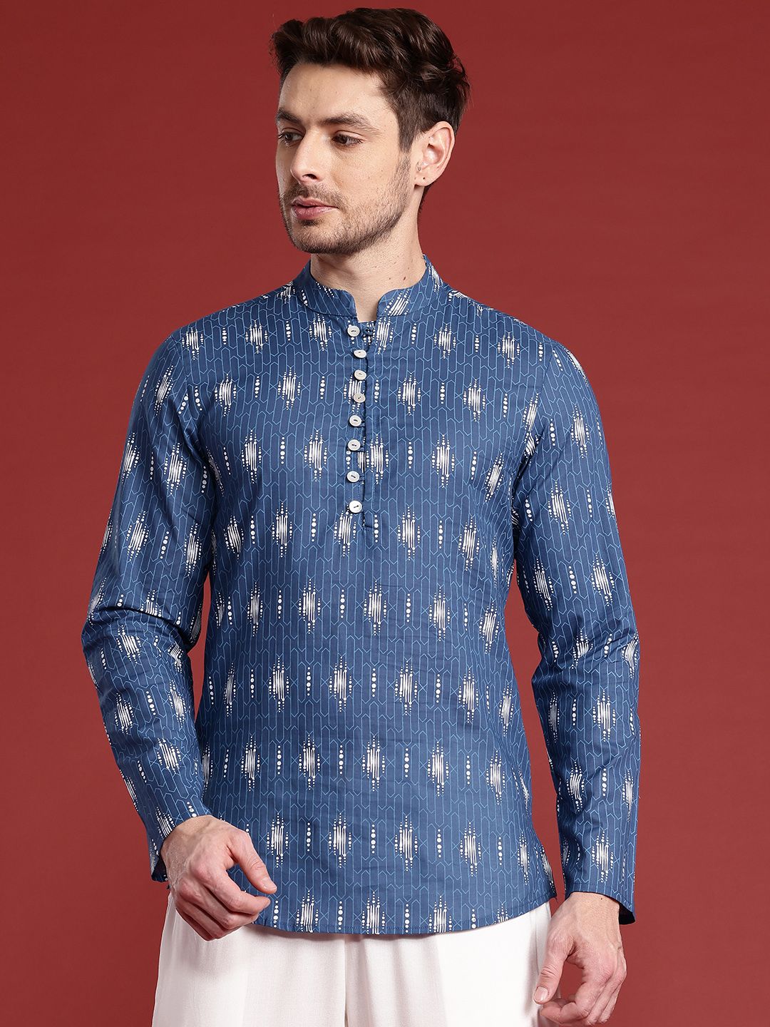 Anouk Geometric Printed Kurta