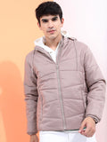 HIGHLANDER Men Mauve Quilted Jacket