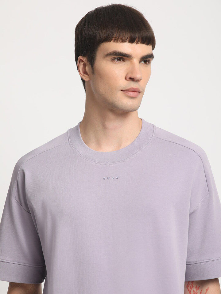 THE BEAR HOUSE Drop Shoulder Relaxed Fit Cotton T-shirt