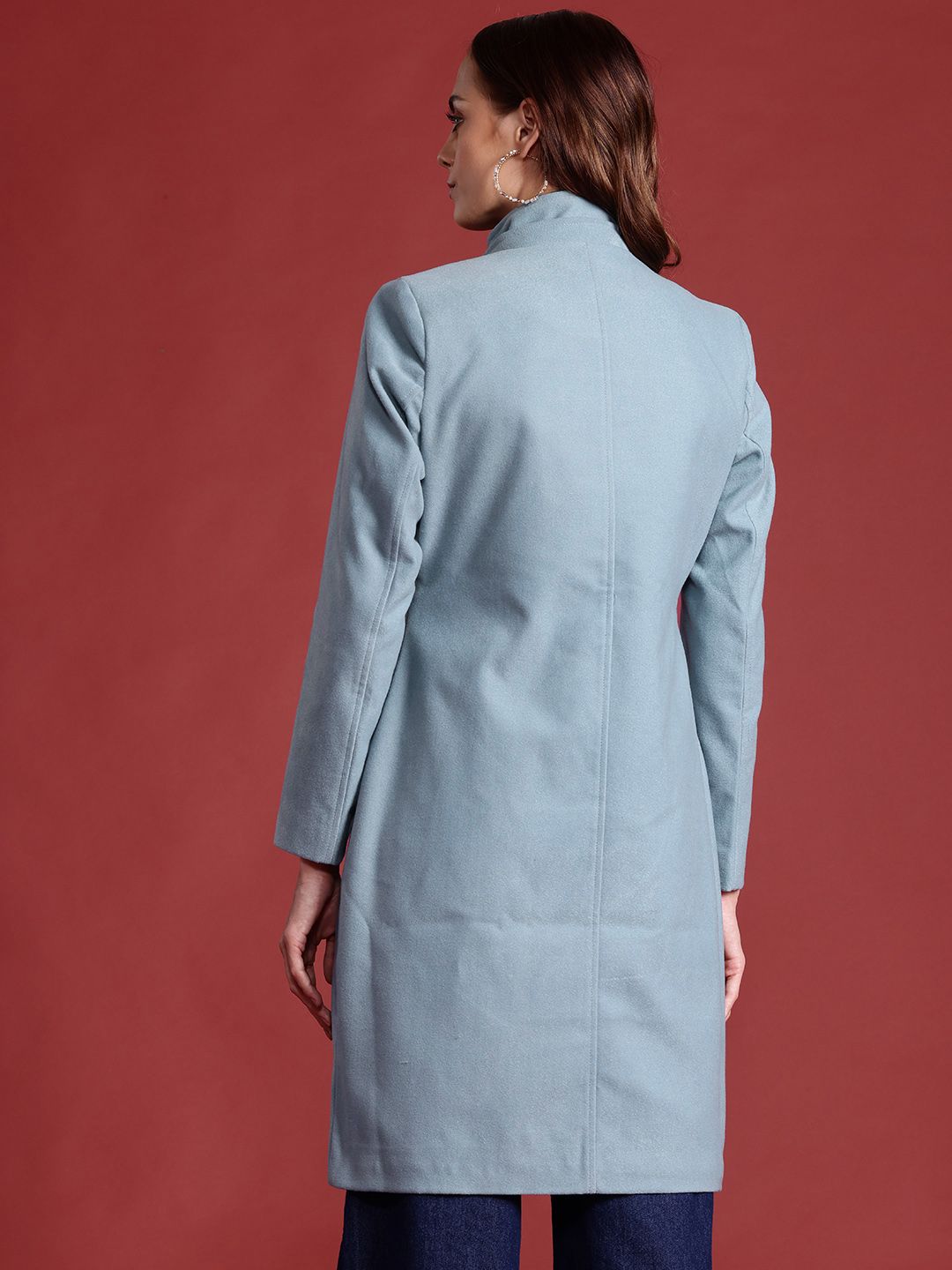 all about you Single-Breasted Parka Coat