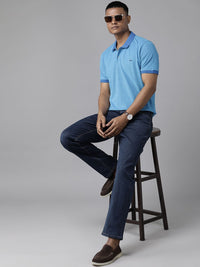 Park Avenue Men Polo Collar Slim Fit T-shirt