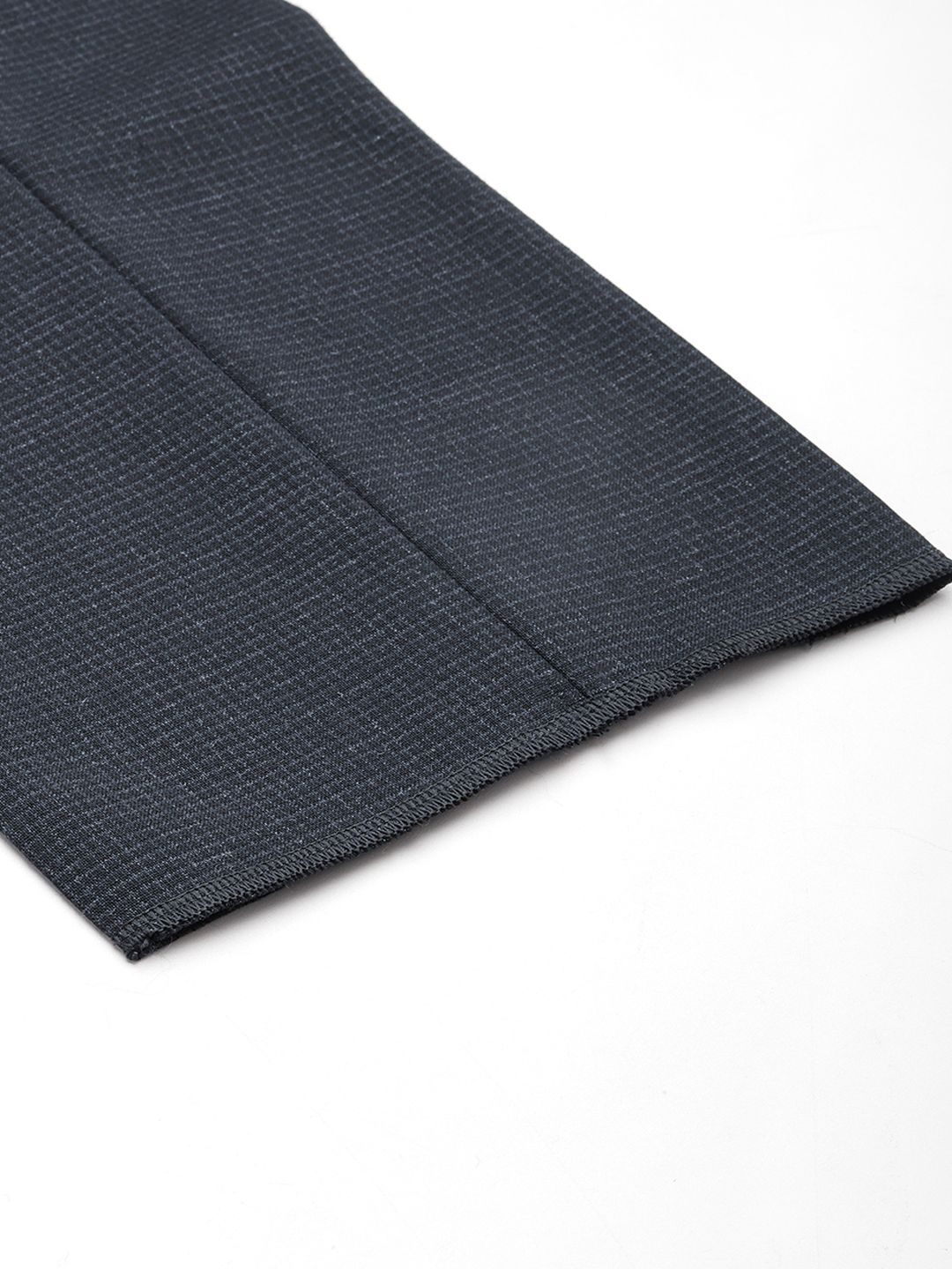 Raymond Men Checked Slim Fit Formal Trousers