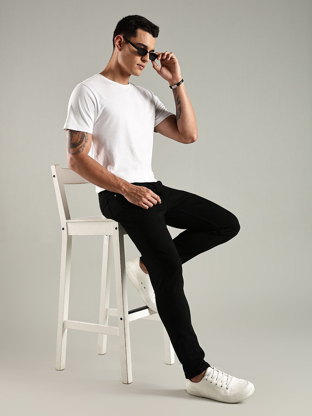 Thomas Scott Men Original Slim Fit Mid-Rise Jeans