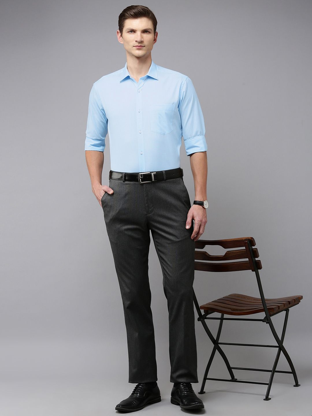 Park Avenue Men Pure Cotton Slim Fit Formal Shirt