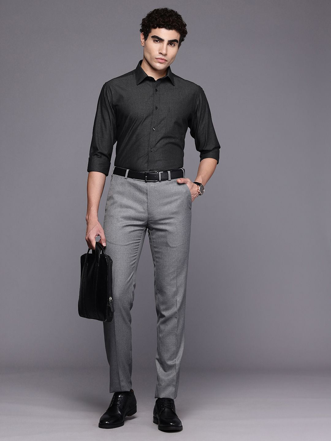 Raymond Pure Cotton Slim Fit Formal Shirt