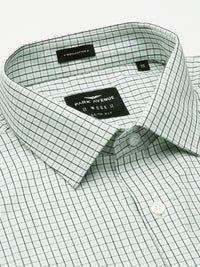 Park Avenue Men Slim Fit Tartan Checks Opaque Pure Cotton Formal Shirt
