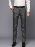 Raymond Men Textured Slim Fit Trousers