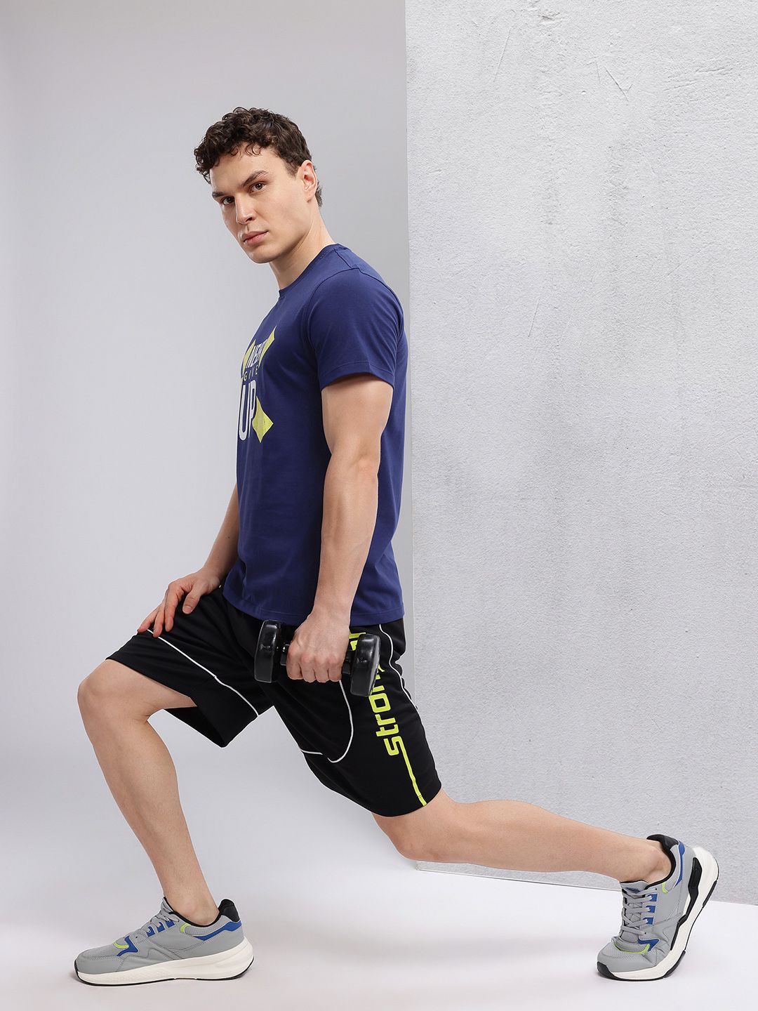 HRX by Hrithik Roshan Typography Print Training T-shirt