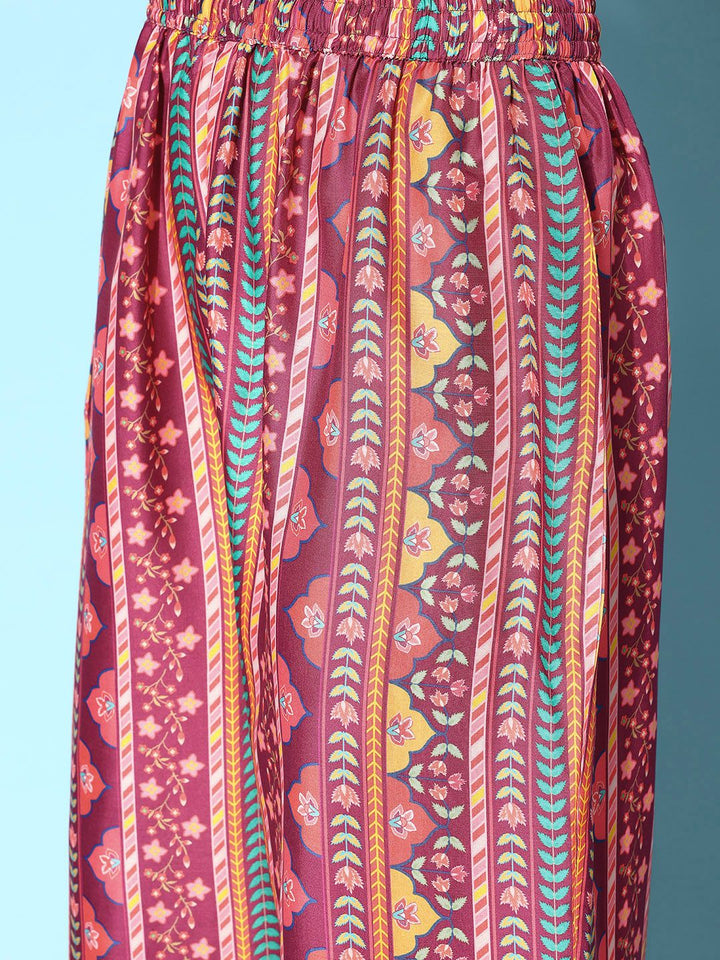 Indo Era Women Floral Printed Co-Ords Set