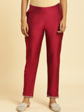 W Women Mid Rise Slim Fit Regular Trousers
