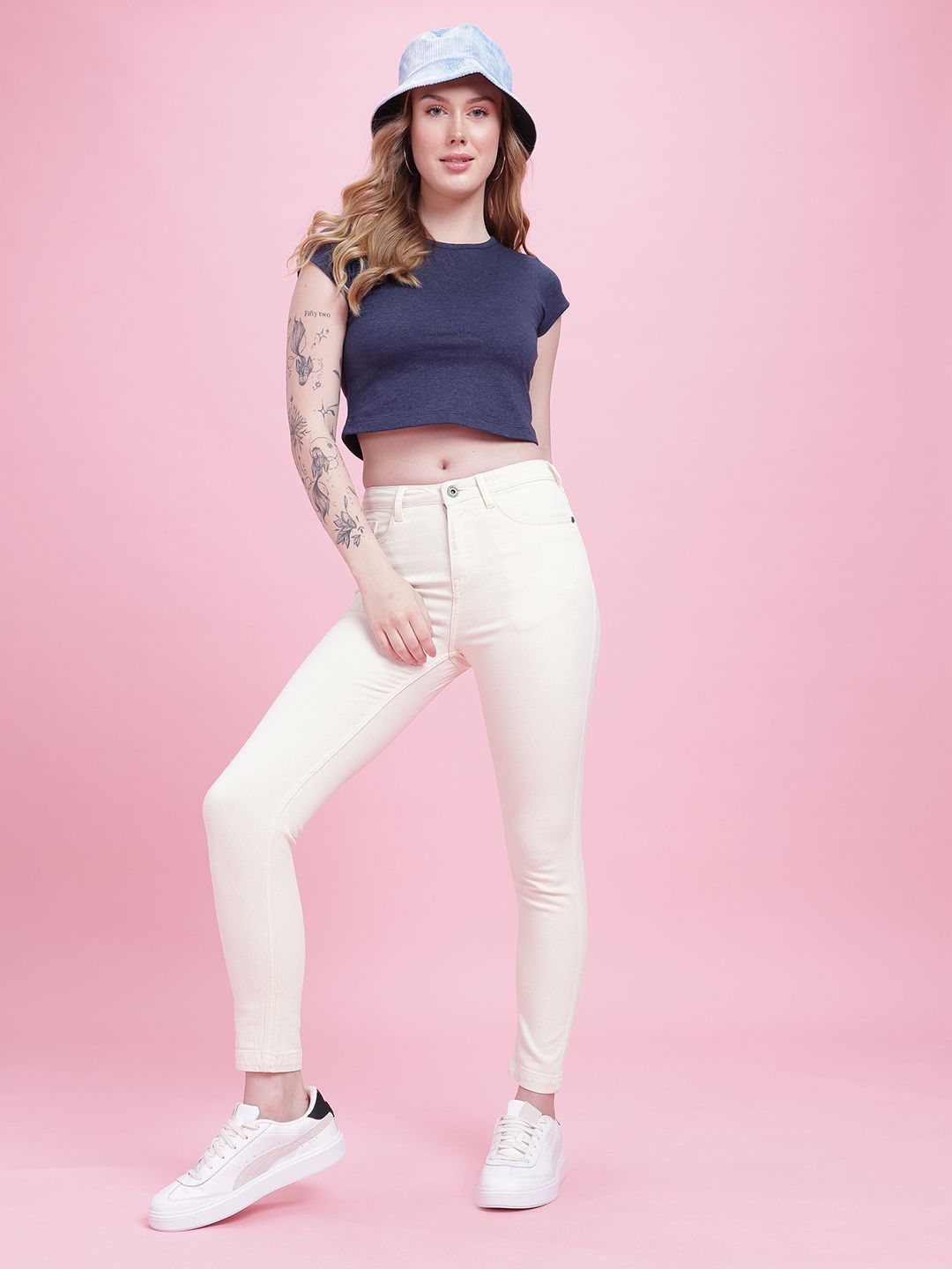 DressBerry Women Skinny Fit High-Rise Jeans