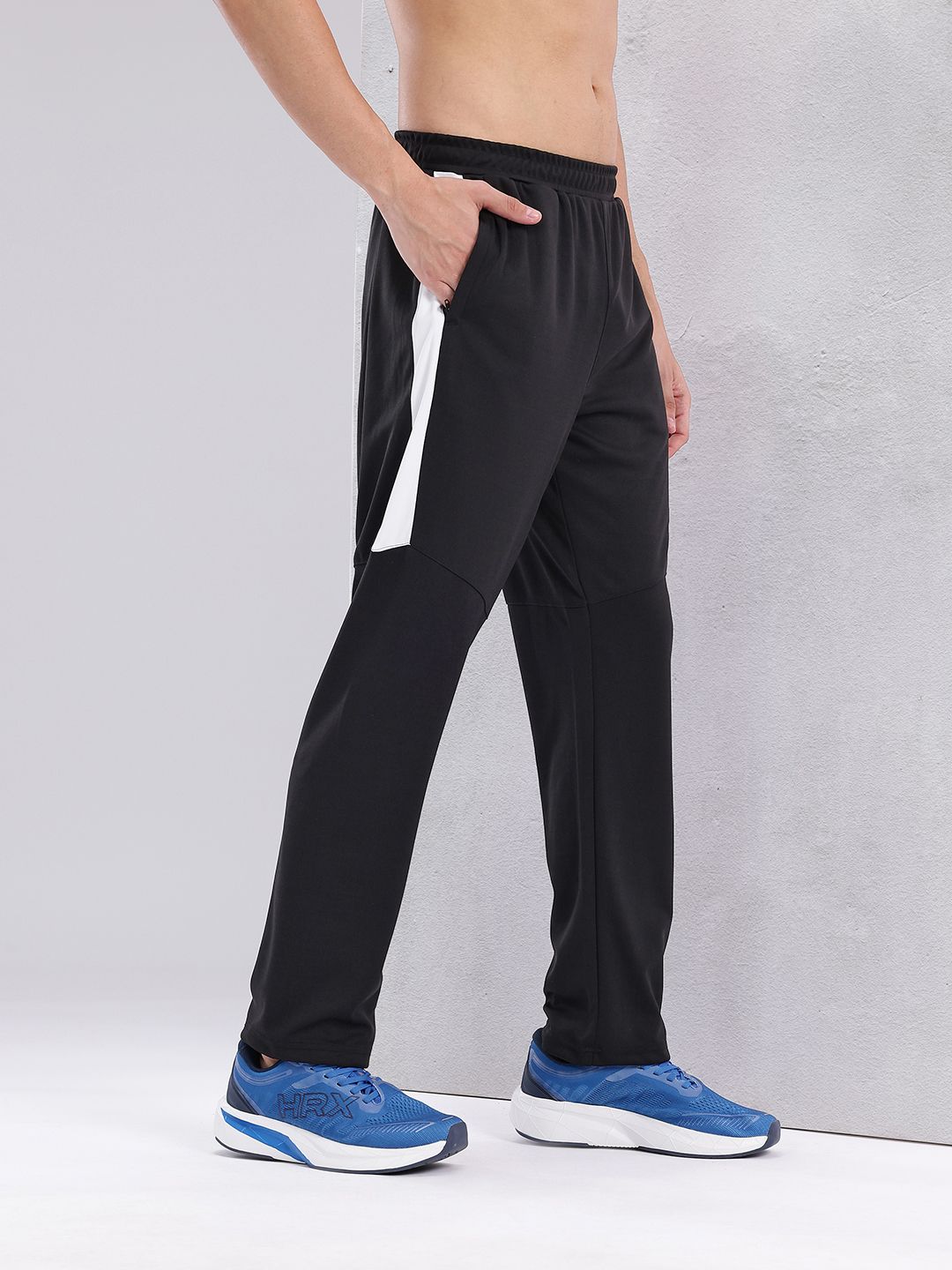 HRX by Hrithik Roshan Men Printed Detail Rapid-Dry Training Track Pants