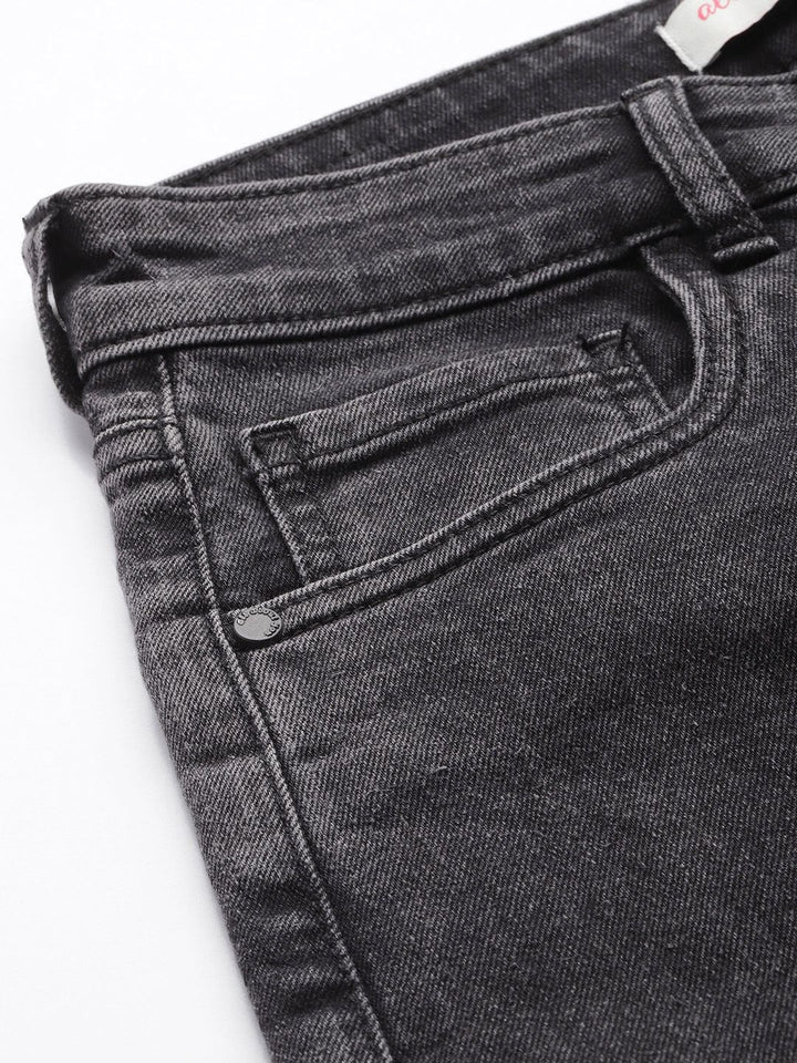 all about you Women Skinny Fit High-Rise Heavy Fade Stretchable Jeans