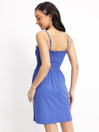 DressBerry Summer Smocked A-Line Dress