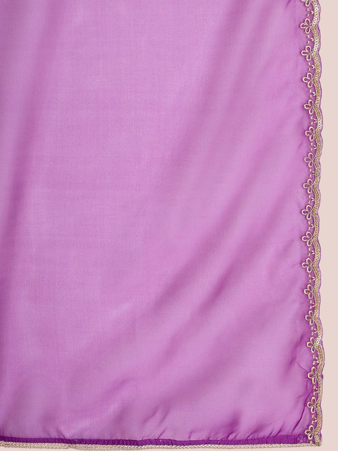 Indo Era Women Ethnic Motifs Yoke Design Regular Liva Kurta with Trousers & With Dupatta