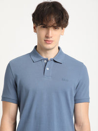 THE BEAR HOUSE Polo Collar Pure Cotton T-shirt